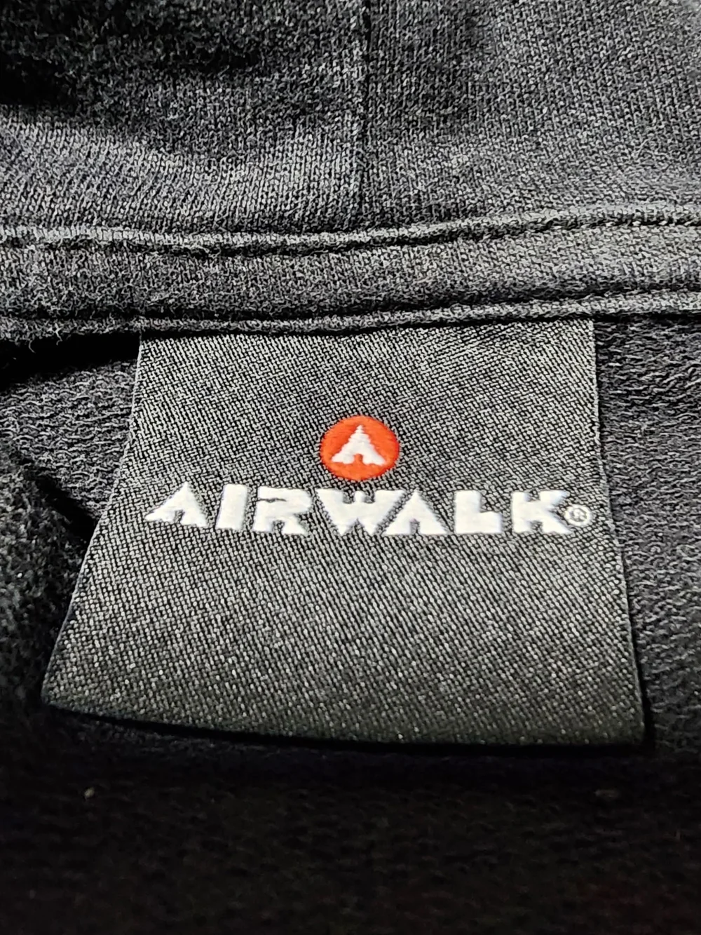 Airwalk Break The Rules Black Zip-Up Skate Hoodie Jacket XS